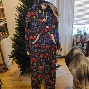 Festive Winter Hooded Onesie